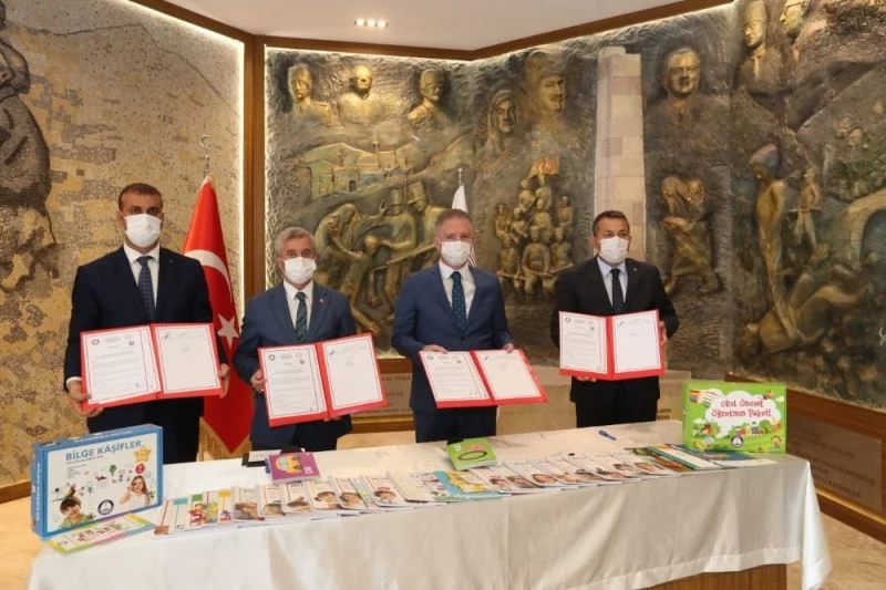 Şahinbey belediyesinden anaokullarına 345 bin kitap
