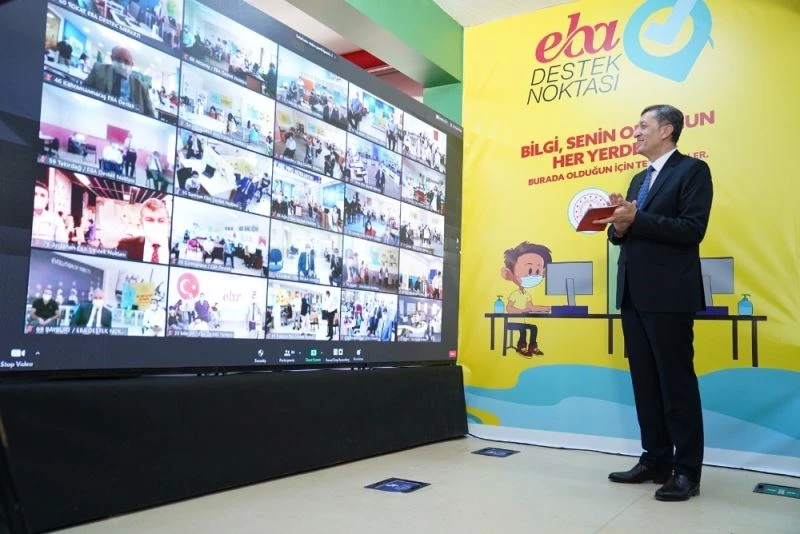 Milli Eğitim Bakanı Selçuk: “81 ilimizde şu anda bin 420 adet ’EBA Destek Noktası’ kurmuş durumdayız”
