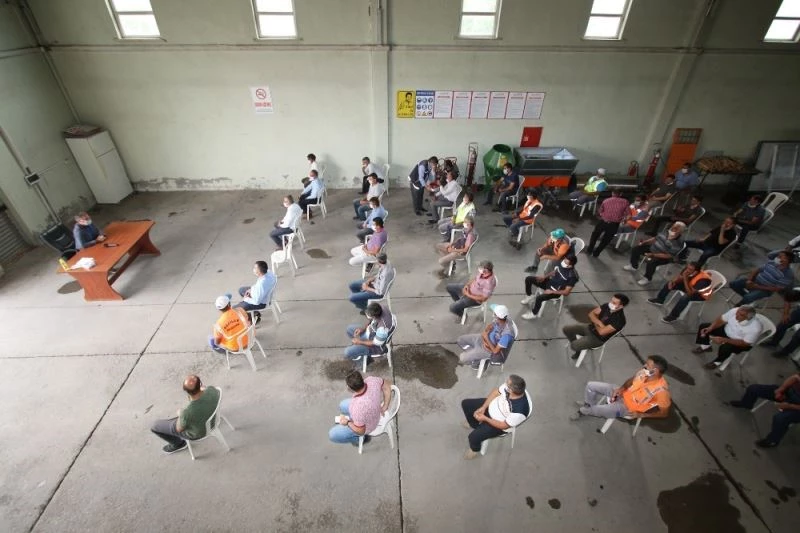 Başkan Özdoğan: “Belediyemizin gücü çalışanlarımızdan geliyor”
