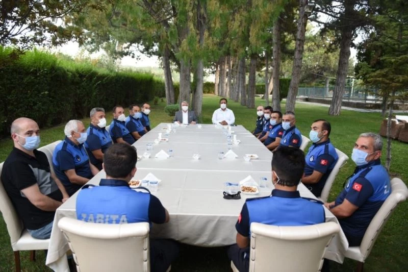 Başkan Aşgın, Zabıtaların haftasını kutladı
