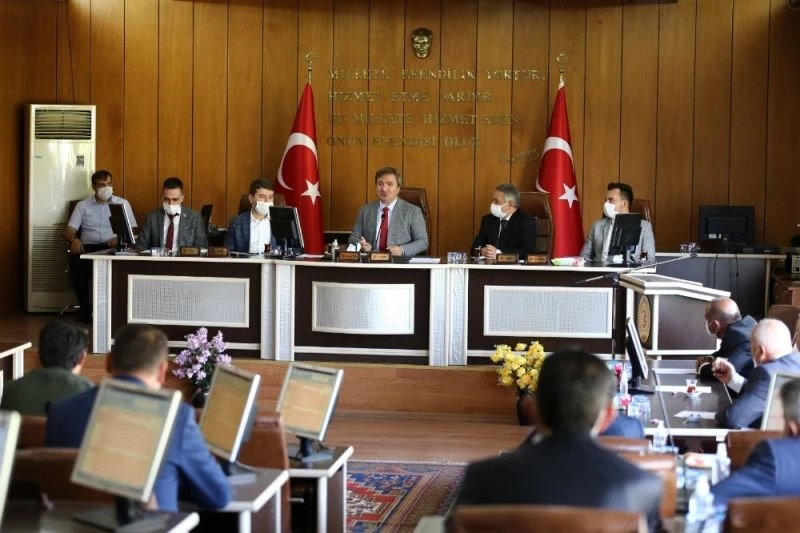 Vali ve Başkan’dan İl Genel Meclisine ziyaret
