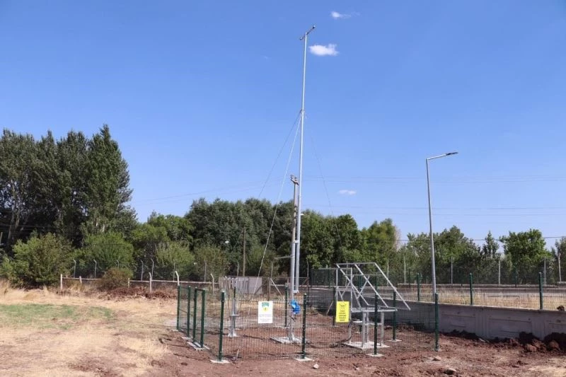 Suşehri ilçesine meteoroloji istasyonunu kuruldu
