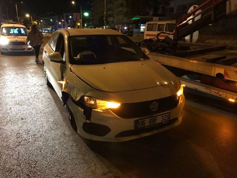 Kaza yaptı inkar etti, polise zor anlar yaşattı
