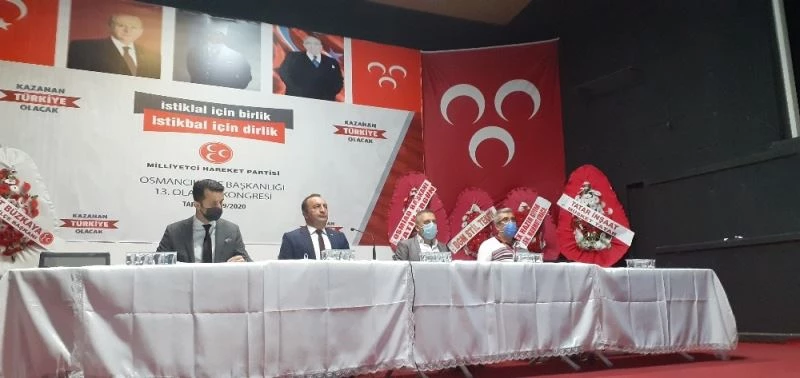 MHP Osmancık’ta tek aday, tek listeli kongre
