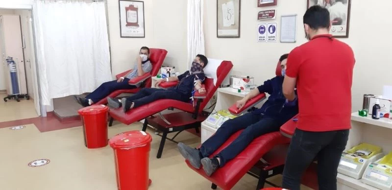 Türkiye İzcilik Federasyonu Erzurum İl Temsilciliğinden kan bağışı kampanyası
