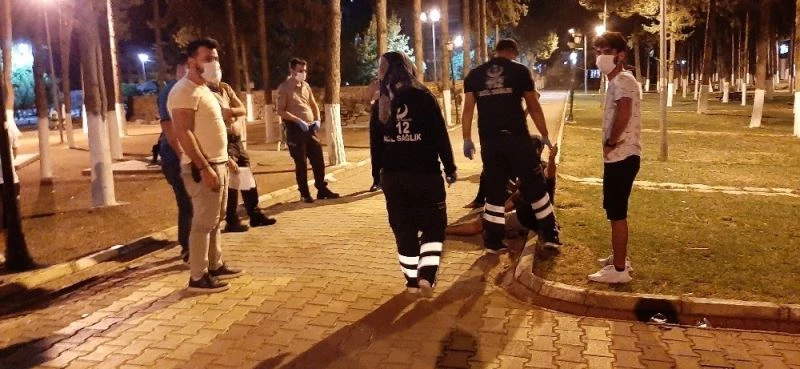 Adıyaman’da ’Yan baktın’ kavgası: 2 yaralı
