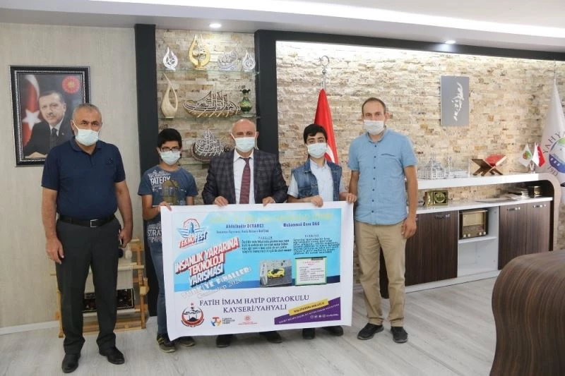 Yahyalılı öğrencilerde ’Teknofest’ heyecanı
