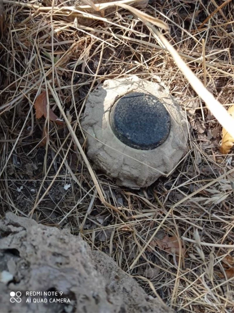 Hakkari’de anti personel mayını ele geçirildi
