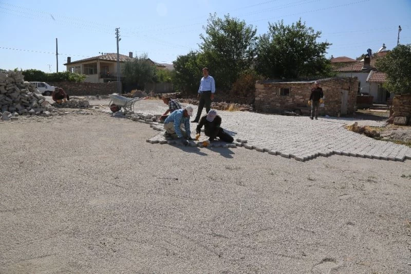 Parke çalışmaları Hoşça Mahallesi’nde devam ediyor
