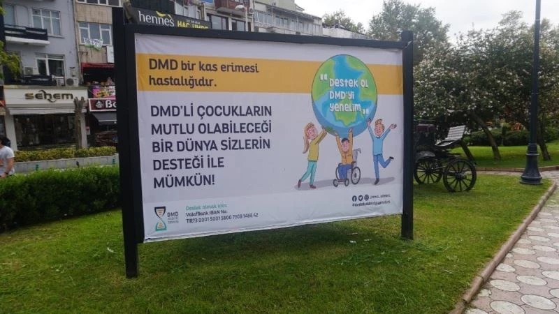 İzmit Belediyesi DMD hastalığına dikkat çekti
