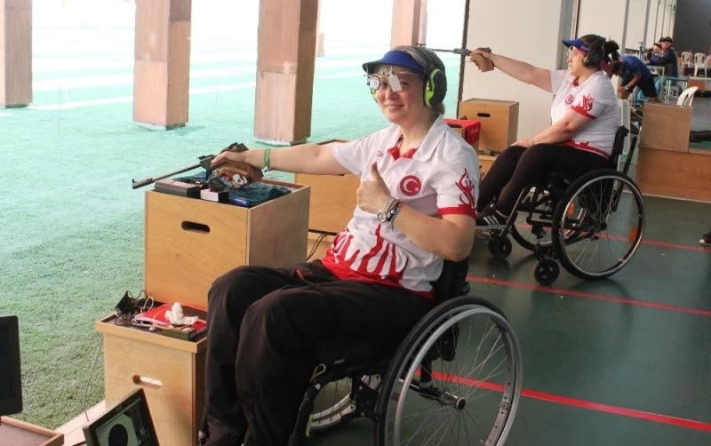 Paralimpik Atıcılık Türk ve Ukrayna Milli Takımlarının ortak kampları başladı
