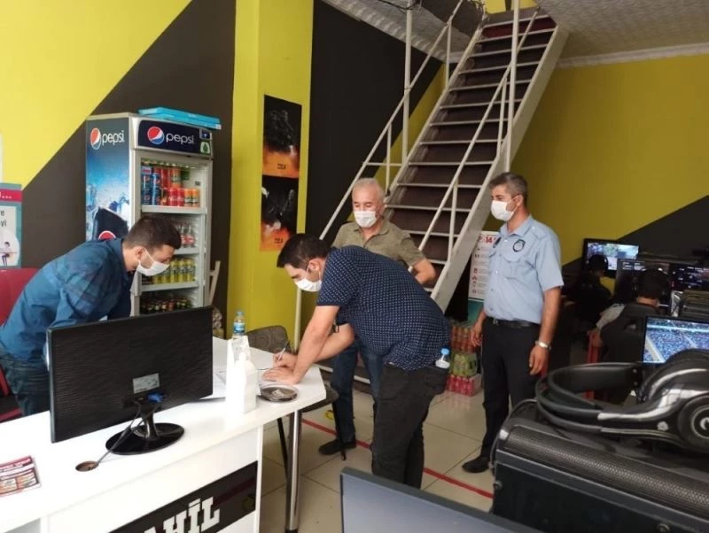 Adıyaman’da oyun salonlarına denetim
