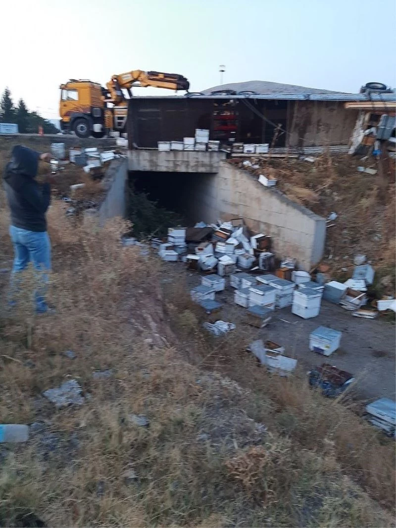 Milaslı arıcı yayla dönüşü kaza yaptı

