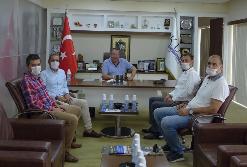 Vakıfbank yöneticilerinden KUTO’ya ziyaret
