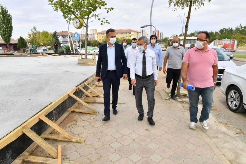 Başkan Çınar, Yeşiltepe’de çalışmaları inceledi
