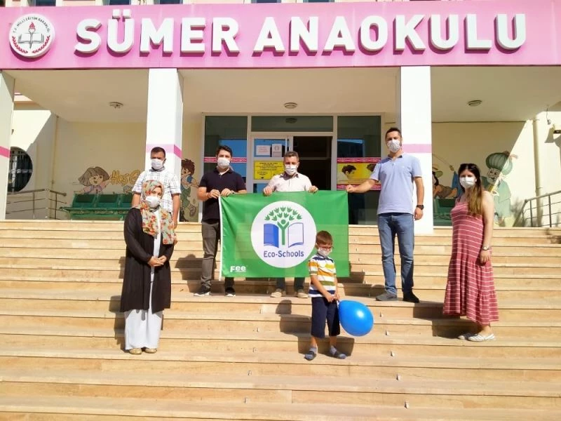 Sümer Anaokuluna, Yeşil Bayrak ödülü
