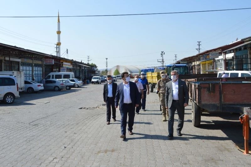 Başkan Özdemir: “Maskenizi takın ve fiziksel mesafeye dikkat edin”
