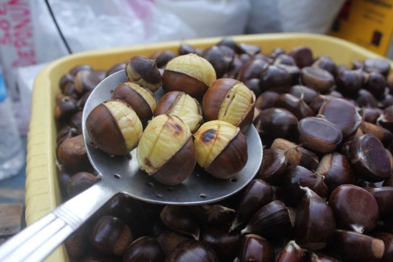 Kestane tezgahlara çıktı, kilosu 100 lira
