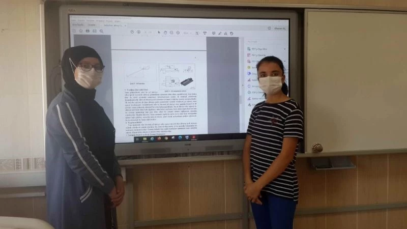 Lise öğrencilerinden ultrason görüntüleme alanında büyük proje
