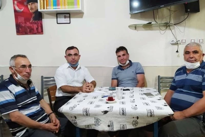 Maden işçileri Kozan’daki yangın mağdurlarını unutmadı
