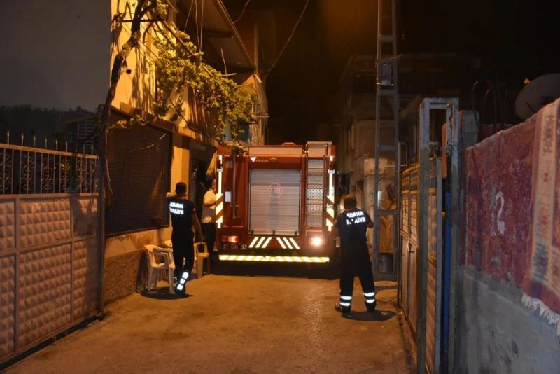 Annesiyle tartıştıktan sonra evi ateşe verdi