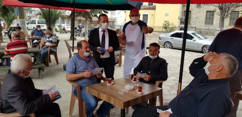 Anonslu maske uyarısı
