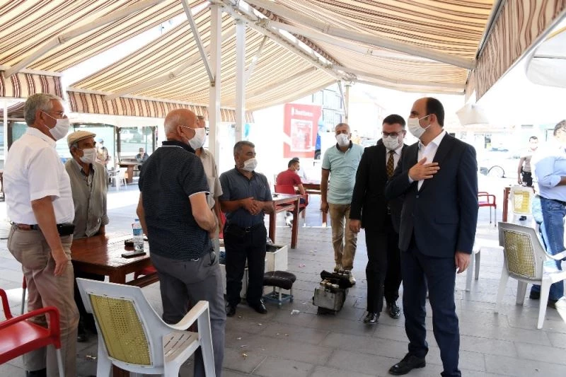 Başkan Altay, Yunak ve Tuzlukçu’da incelemelerde bulundu
