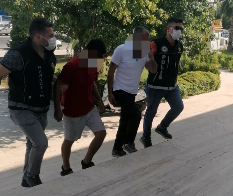 Söke’den Milas’a uyuşturucu sevkiyatını polis önledi
