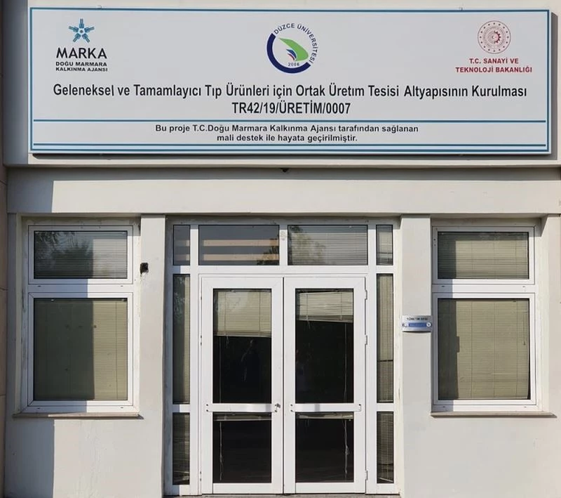 Geleneksel ve tamamlayıcı tıp ürünlerinin en büyük üretim merkezi Düzce’de kuruluyor

