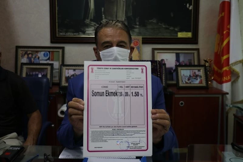 Malatya’da somun ekmeğine zam
