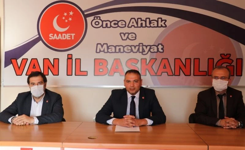 SP Van İl Başkanlığı Kapıköy Sınır Kapısının açılmasını istedi
