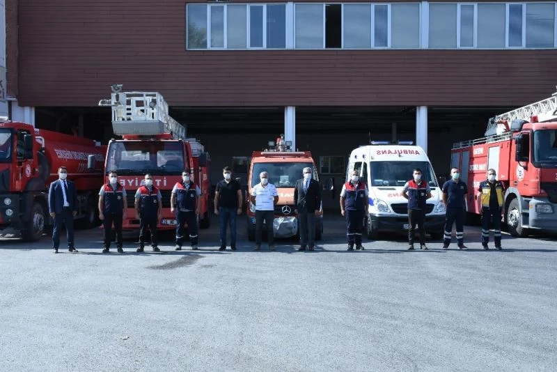Eskişehir OSB Başkanı Küpeli’den EOSB İtfaiye birimine ziyaret
