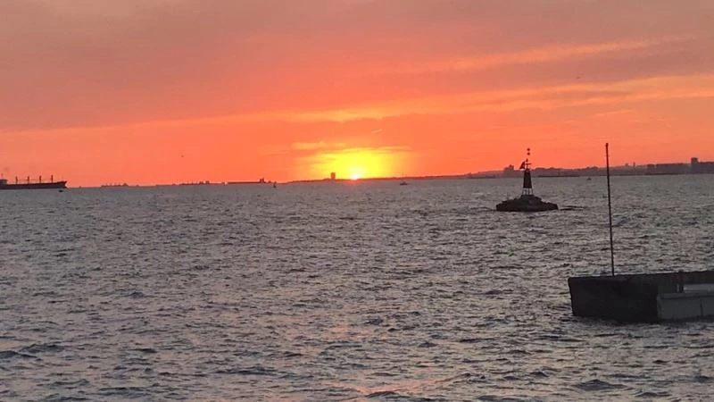 İstanbul’da mest eden günbatımı manzarası
