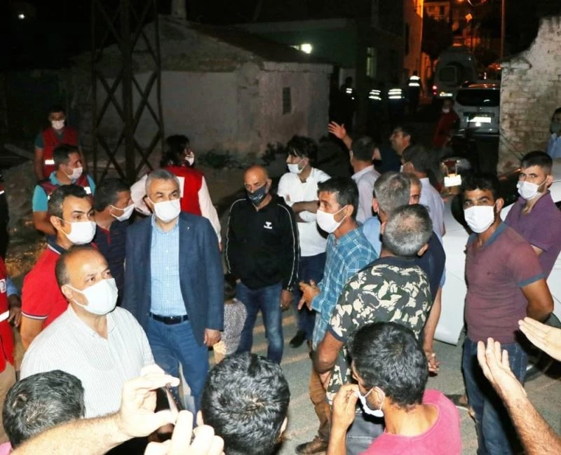 Söke’deki yangında tedbir amaçlı tahliye edilenler evlerine döndü
