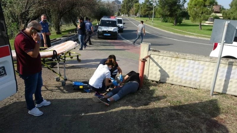 Samsun’da bir genç bilekleri kesilmiş halde baygın bulundu
