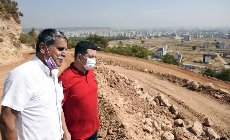Varsak-Masa Dağı arasında açılan yol Antalya Bulvarına bağlandı
