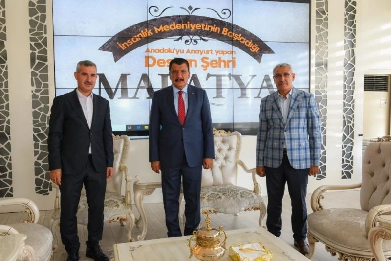 Başkanlardan hep birlikte hizmet temennisi
