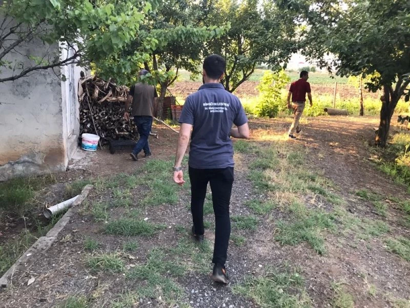 Bingöl’de kaçak su tüketimine 197 bin TL ceza
