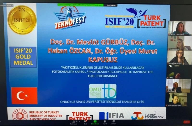 OMÜ öğretim üyelerinin ISIF’20 başarısı
