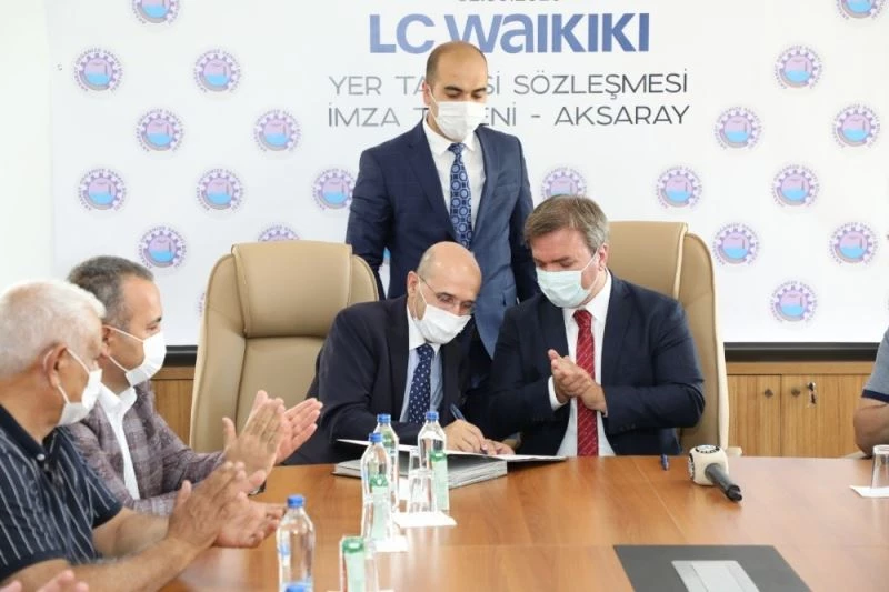 Aksaray’da 5 bin kişinin istihdam edileceği fabrikaya arsa tahsisi
