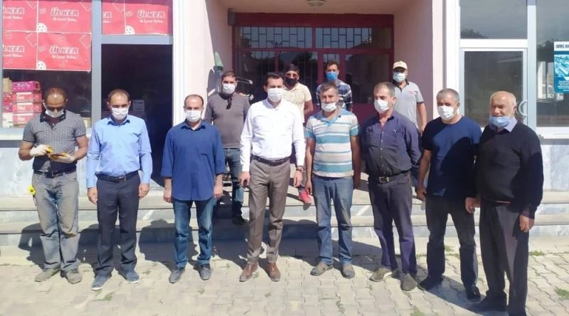 Kaymakam İlidi sanayi esnafını ziyaret etti
