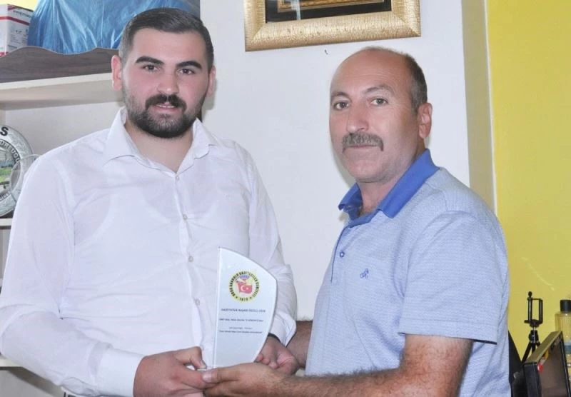 DAGC’den Yıldırım’a başarılı gazetecilik ödülü
