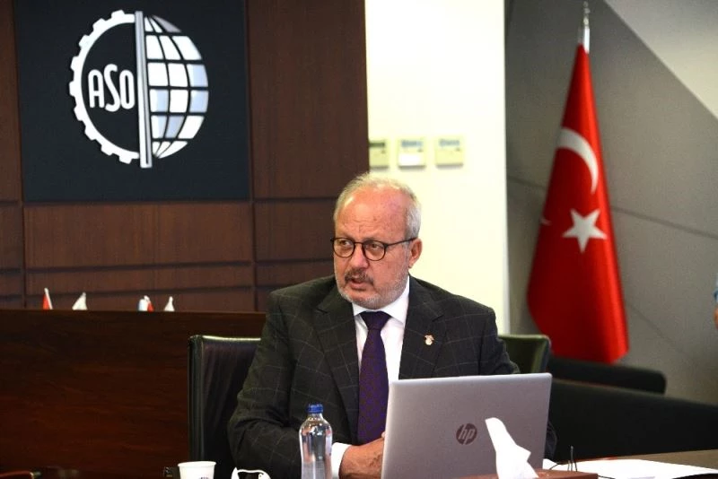 ASO Başkanı Özdebir: “Güven sorunu sürekli kur ataklarına neden olmaktadır”
