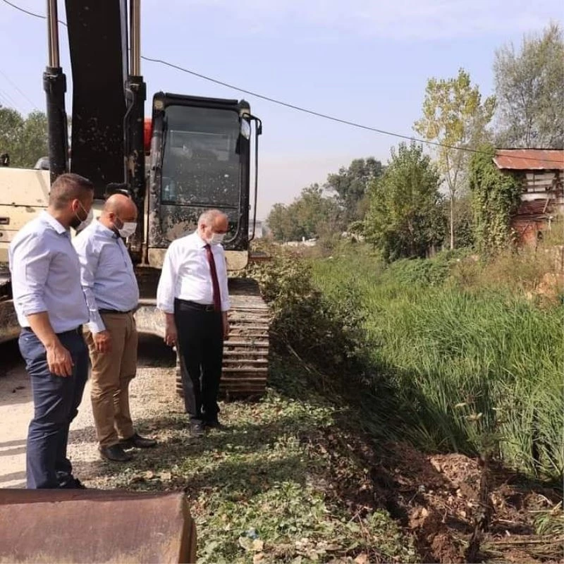 Karaca deresinde temizlik başladı
