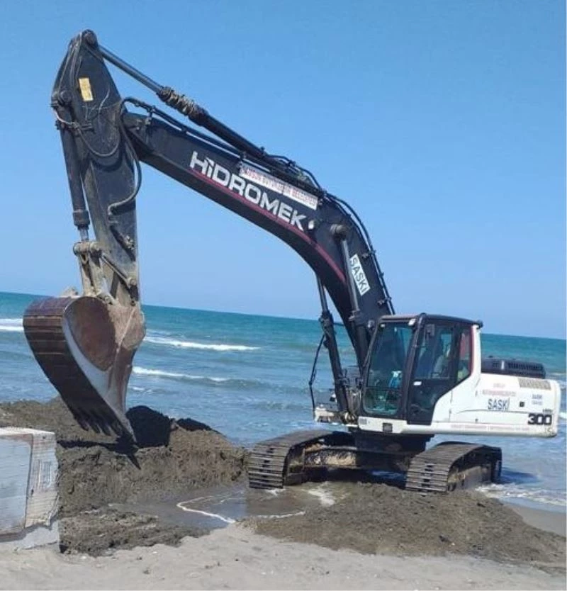 Samsun’da dere yatakları temizleniyor
