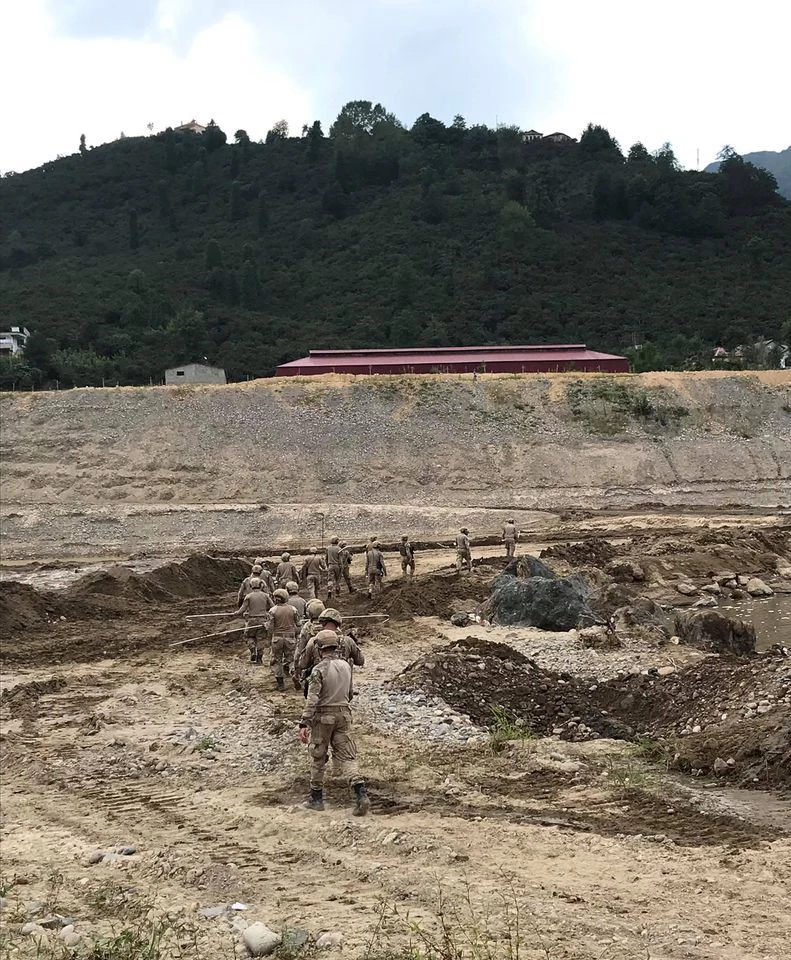 GİRESUN’DAKİ ŞEHİDİMİZİN CENAZESİ BULUNDU