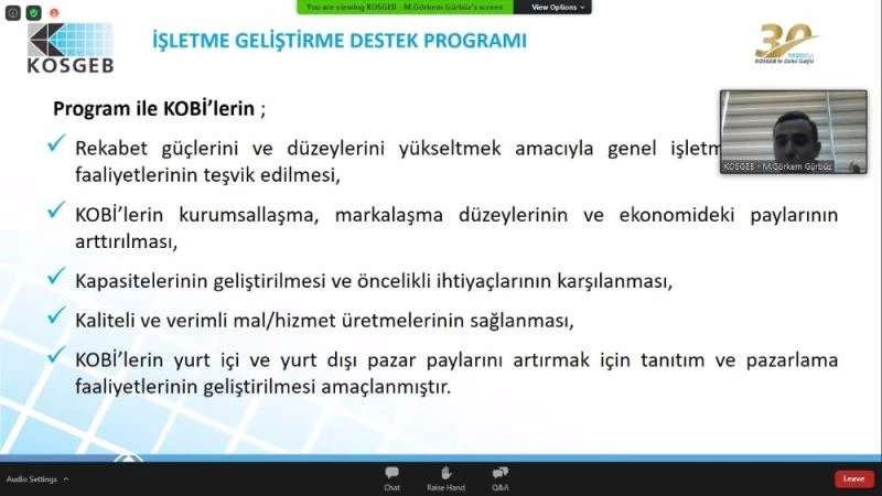 TETSİAD’ın düzenlediği ‘KOSGEB Destekleri Paneli’büyük ilgi gördü
