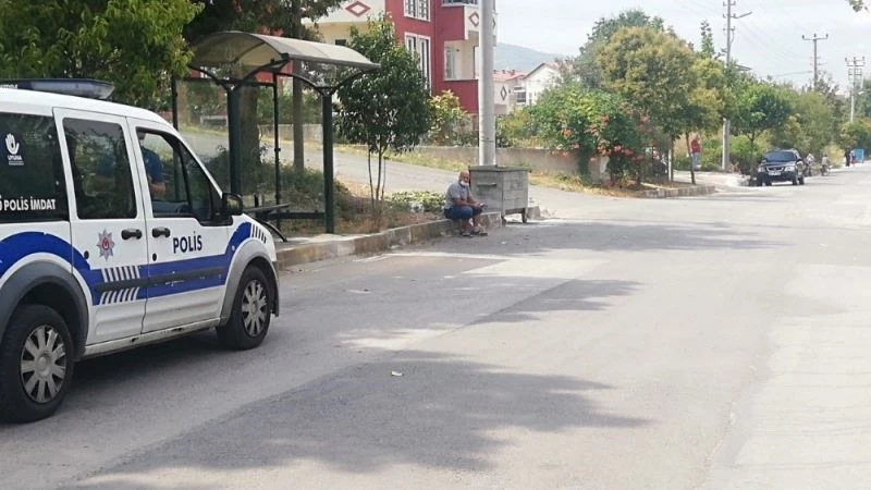 Karantinadayken dışarı çıkan özel bireye polis müdahale etti
