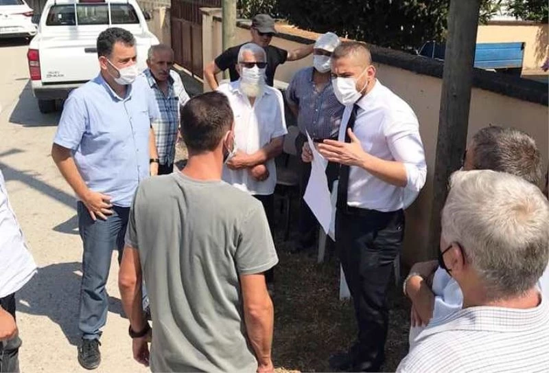 Başkan Yardımcısı Kasapoğlu alt yapı sorunlarını çözüme kavuşturuyor
