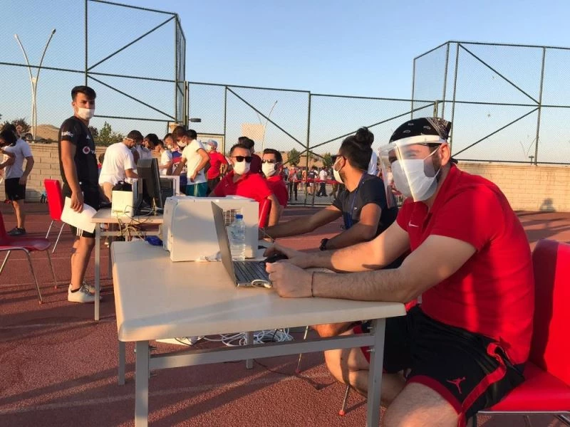 MAÜ BESYO özel yetenek sınavını başarı ile tamamladı
